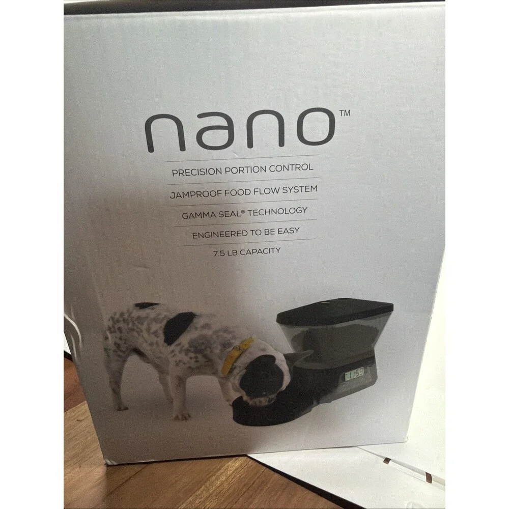 Gamma2: Nano - Automated Pet Food Feeder - Right Amount of Pet Food Every Time